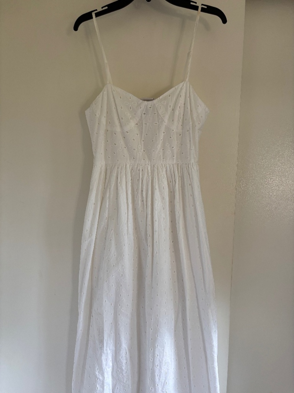 Midi White Dress